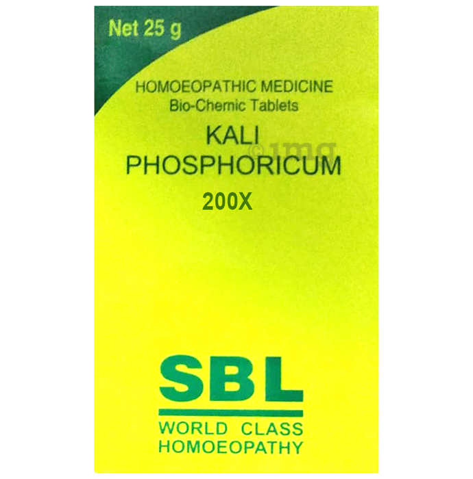 SBL Kali Phosphoricum Biochemic Tablet 200X