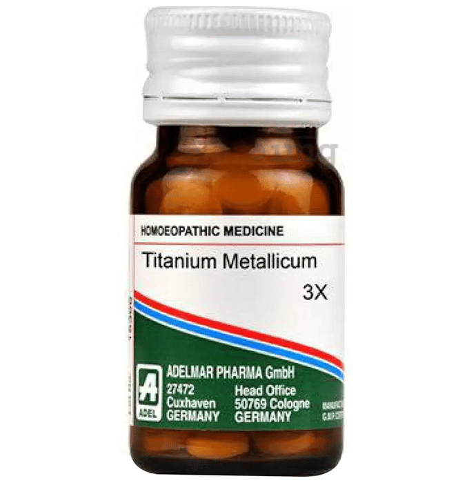 ADEL Titanium Metallicum Trituration Tablet 3X