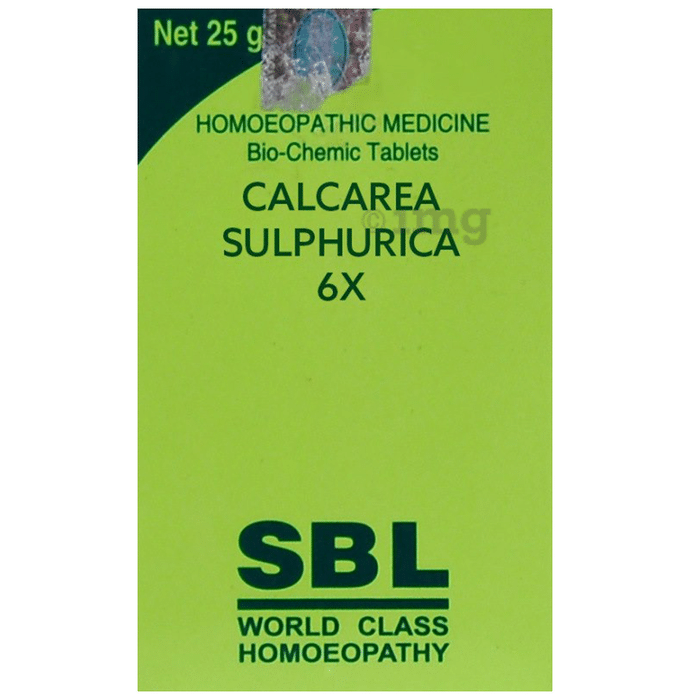 SBL Calcarea Sulphurica Biochemic Tablet 6X