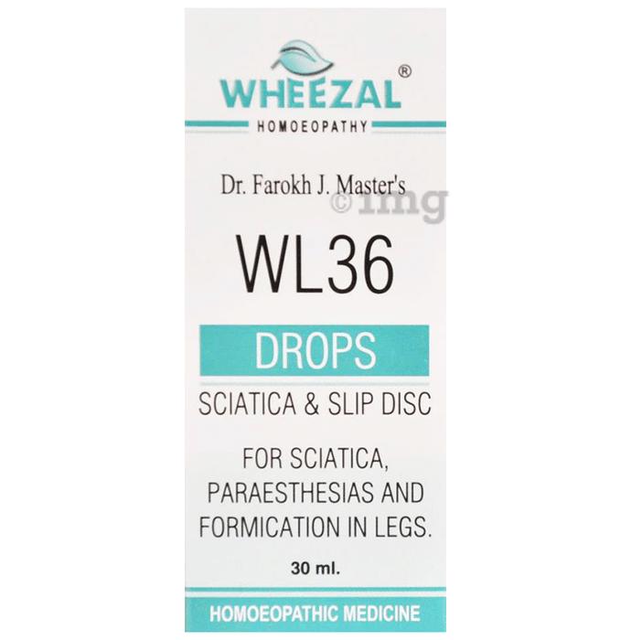 Wheezal WL36 Sciatica & Slip Disc Drop