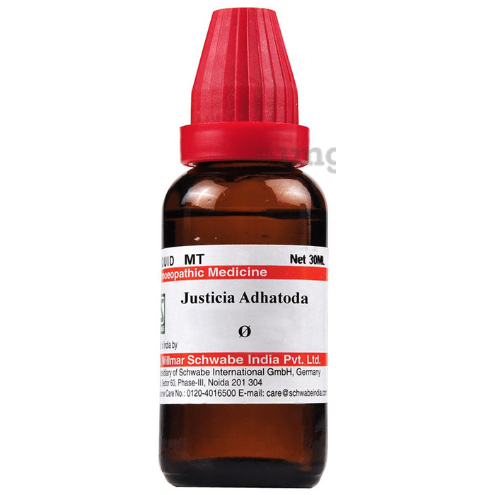 Dr Willmar Schwabe India Justicia Adhatoda Mother Tincture Q