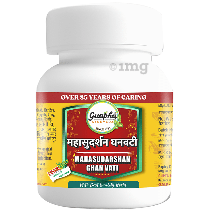Guapha Ayurveda Mahasudarshan Ghan Vati