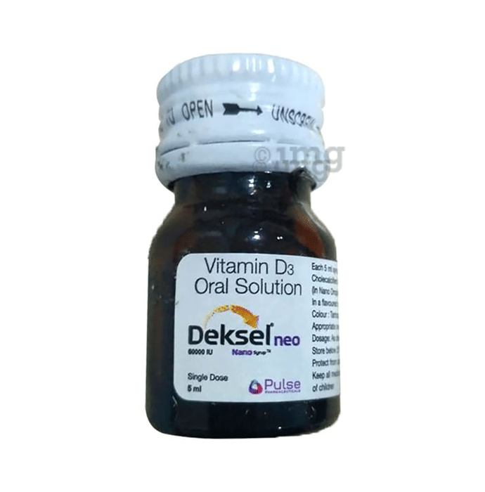 Deksel Neo Oral Solution Buy Bottle Of 5 Ml Oral Solution At Best Price In India 1mg