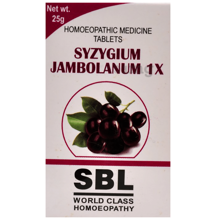SBL Syzygium Jambolanum Trituration Tablet 1X