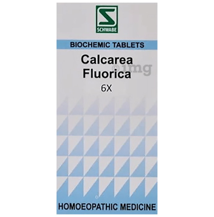 Dr Willmar Schwabe India Calcarea Fluorica Biochemic Tablet 6X