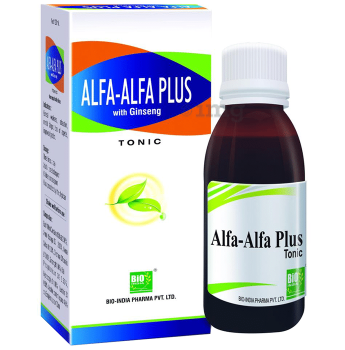 Bio India Alfa-Alfa Plus with Ginseng Tonic