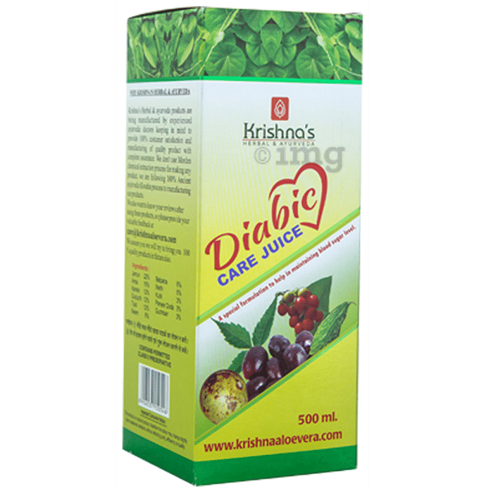 Krishna's Diabic Care Juice Buy bottle of 500 ml Juice at best price