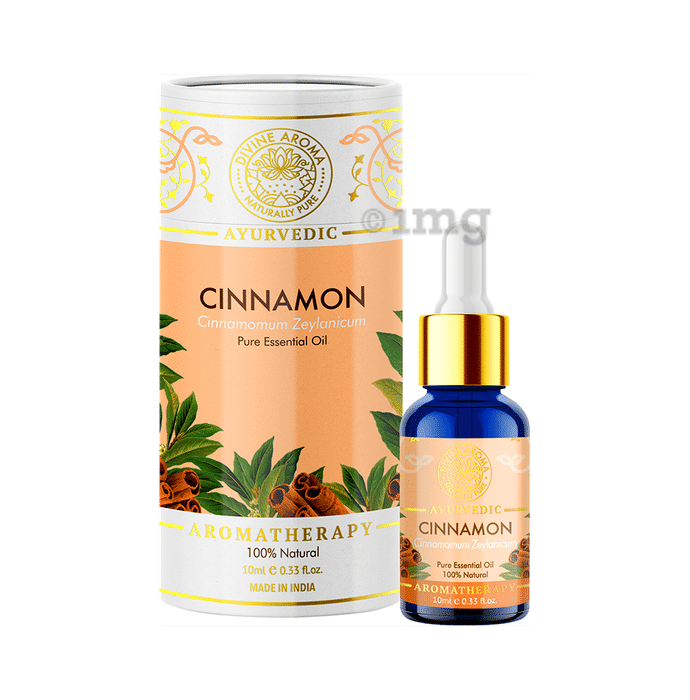 Divine Aroma Ayurvedic 100% Natural Pure Essential Oil Cinnamon