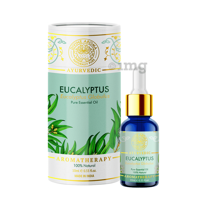 Divine Aroma Ayurvedic 100% Natural Pure Essential Oil Eucalyptus