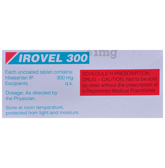 Irovel 300 Tablet View Uses Side Effects Price And Substitutes 1mg