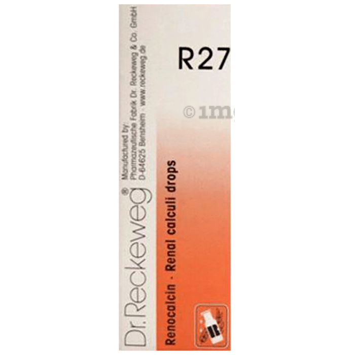 Dr. Reckeweg R27 Renal Calculi Drop