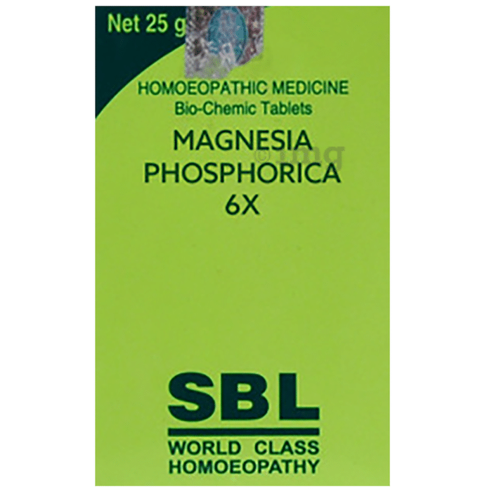 SBL Magnesia Phosphorica Biochemic Tablet 6X