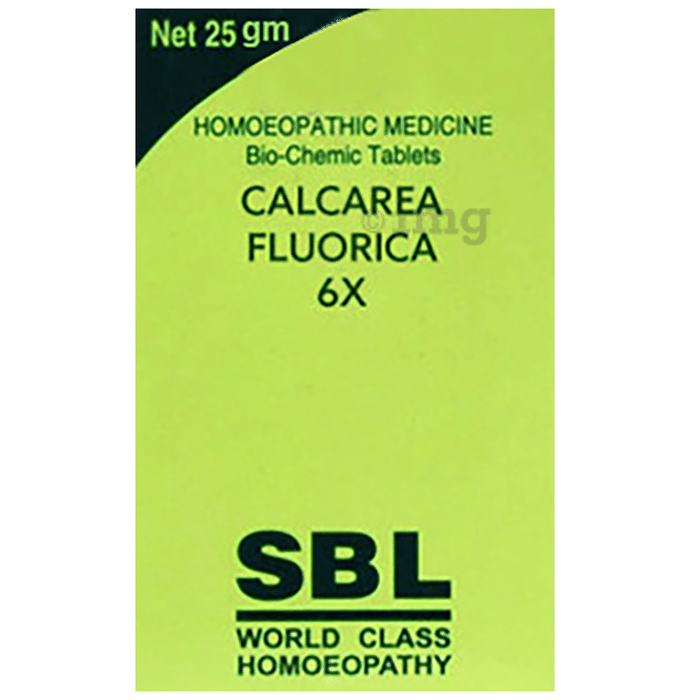 SBL Calcarea Fluorica Biochemic Tablet 6X