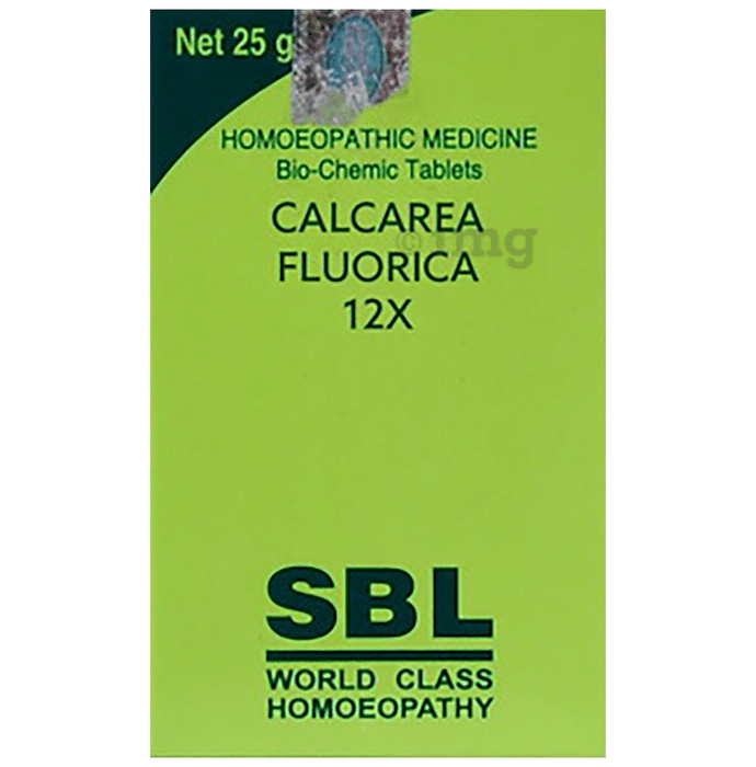 SBL Calcarea Fluorica Biochemic Tablet 12X