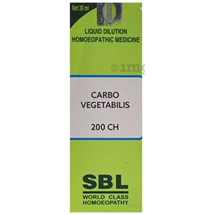 SBL Carbo Vegetabilis Dilution 200 CH