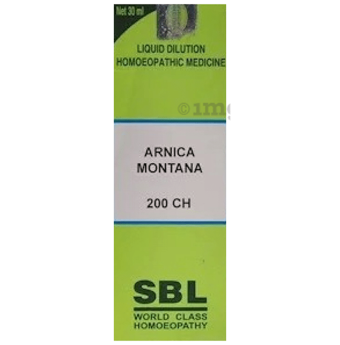 SBL Arnica Montana Dilution 200 CH