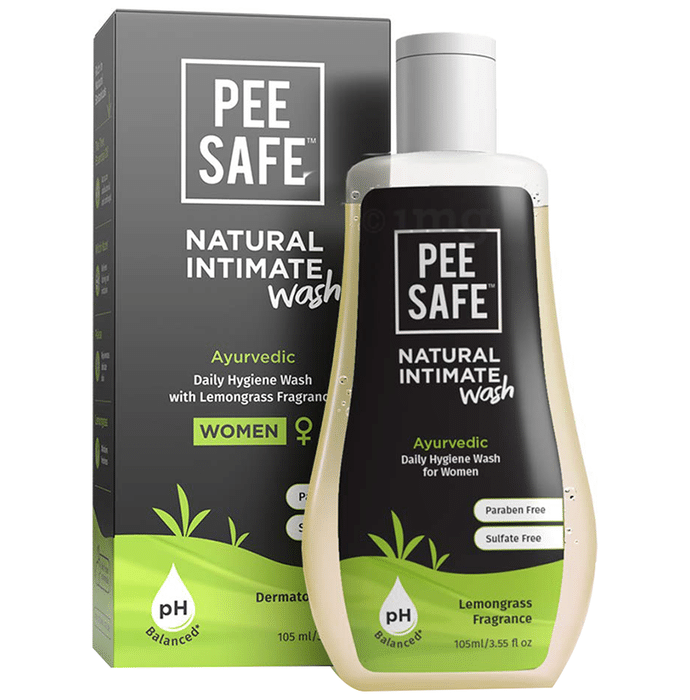 Pee Safe Natural Intimate Wash for Women Buy bottle of 105 ml Vaginal
