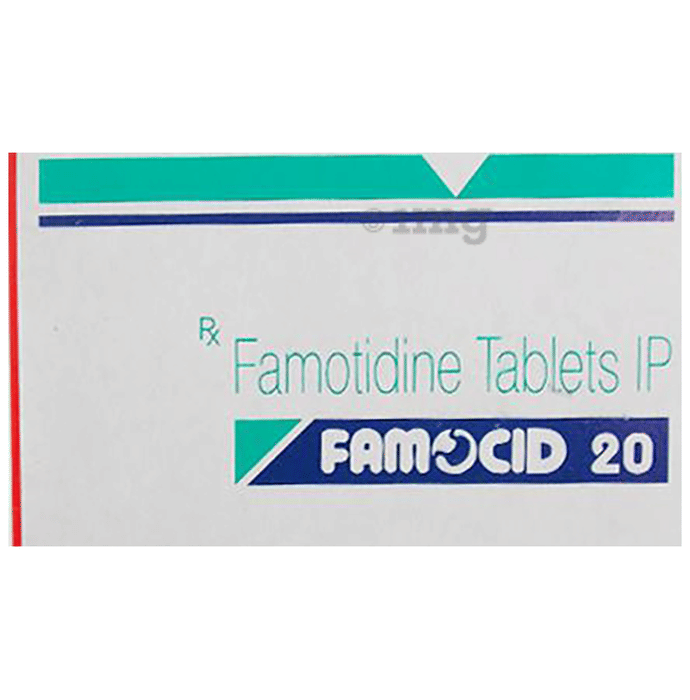 Famocid 20 Tablet View Uses Side Effects Price And Substitutes 1mg