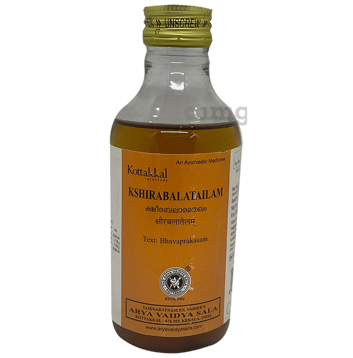Kottakkal Ayurveda Kshirabalatailam Buy bottle of 200 ml Oil at best