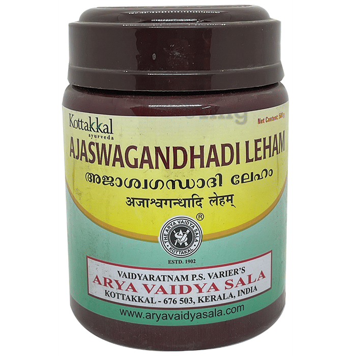 Kottakkal Ayurveda Ajaswagandhadi Leham Buy jar of 500 gm Paste at best price in India 1mg
