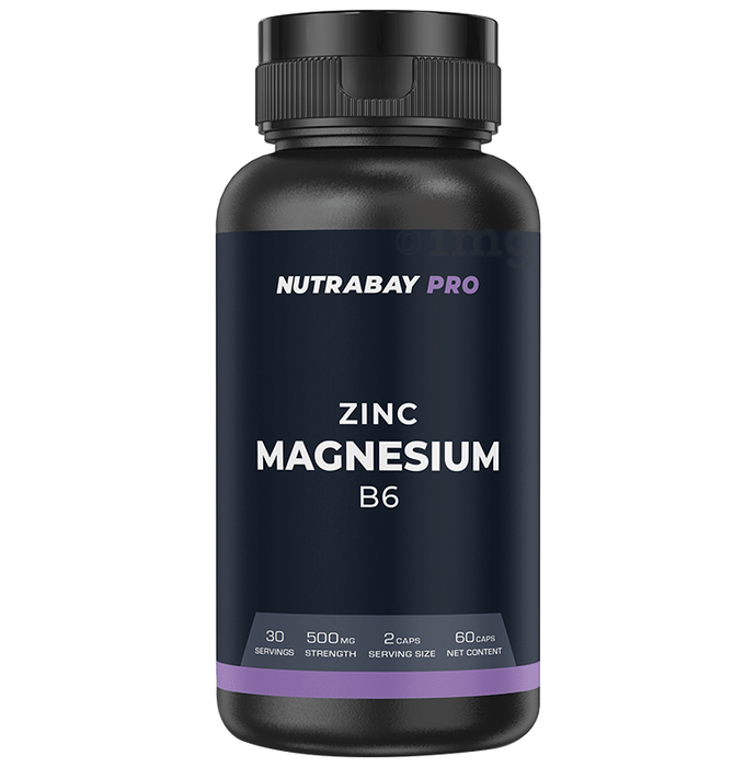 Nutrabay Pro Zinc Magnesium B6 Capsule