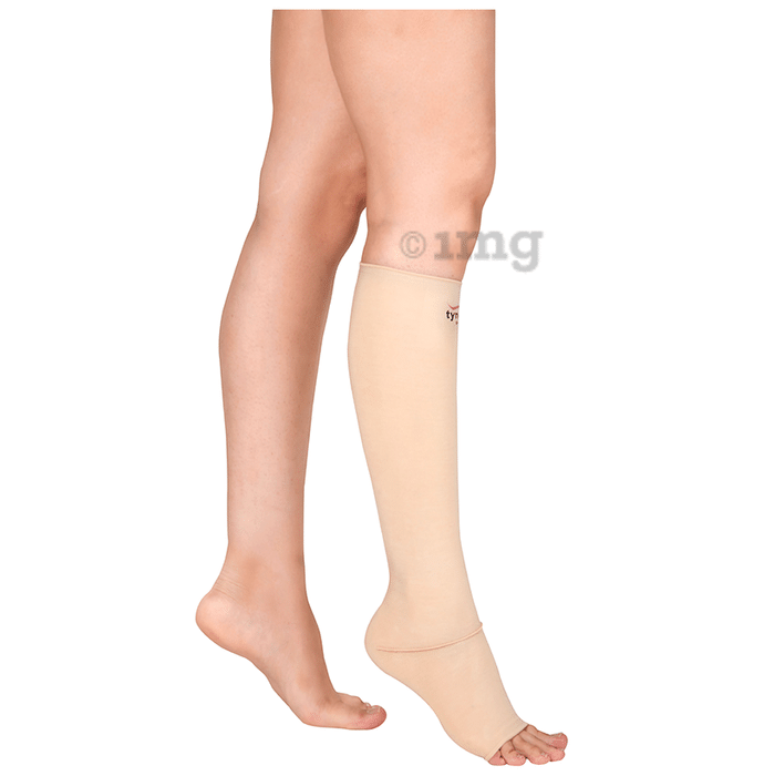 Tynor I 80 Below Knee Open Toe Compression Garment Leg Medium Normal
