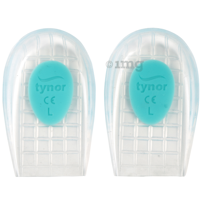 Tynor K 02 Heel Cushion Silicone Pair XL