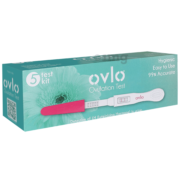 Ovlo Ovulation Test Kit Buy packet of 5 Test Kits at best price in