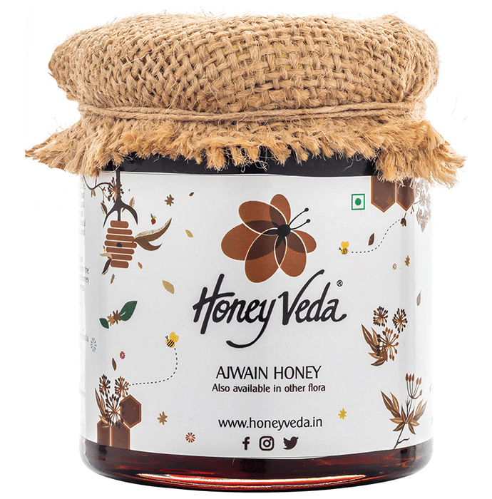 HoneyVeda Ajwain Honey Buy jar of 250 gm Paste at best price in India 1mg