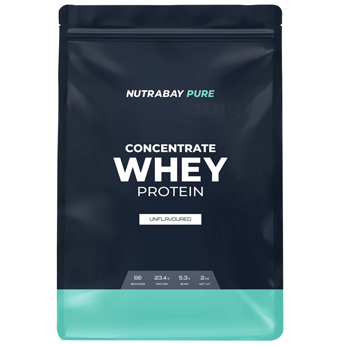 Nutrabay Pure Concentrate Whey Protein Unflavoured