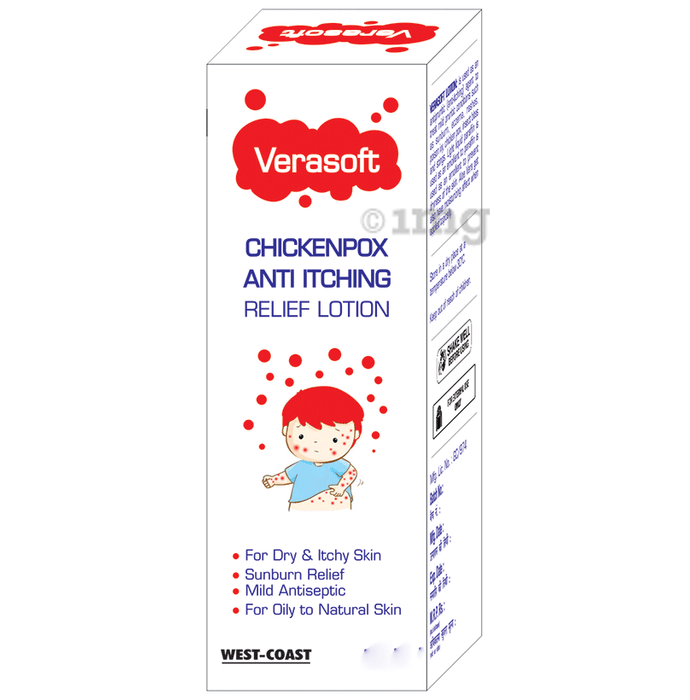 Verasoft Chickenpox Anti Itching Relief Lotion Buy bottle of 50 ml