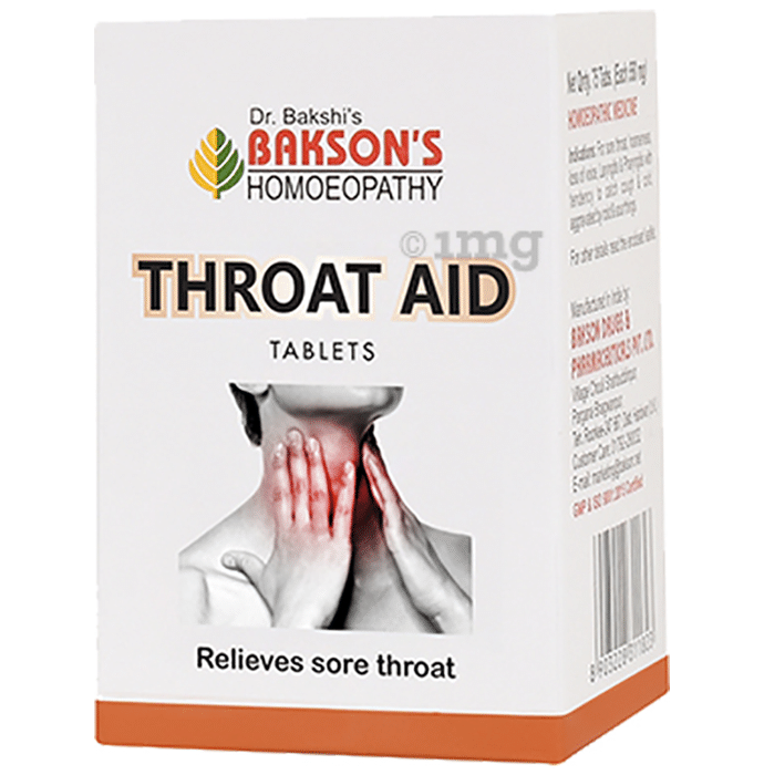 Bakson's Throat Aid Tablet