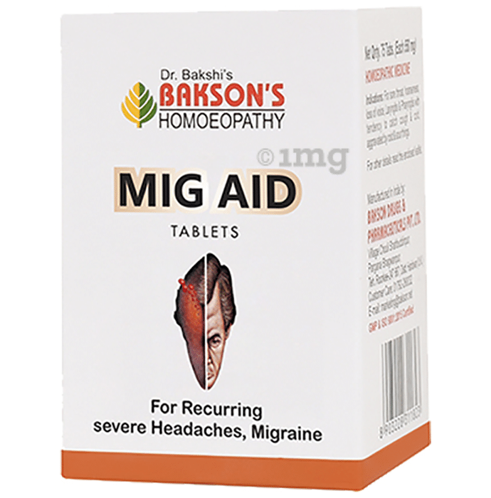 Bakson's Mig Aid Tablet