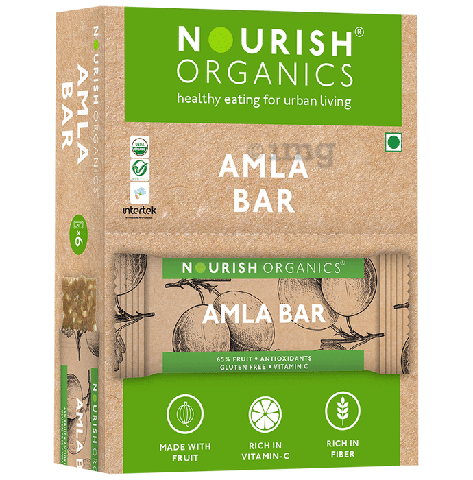 Nourish Organics Bar (30gm Each) Amla