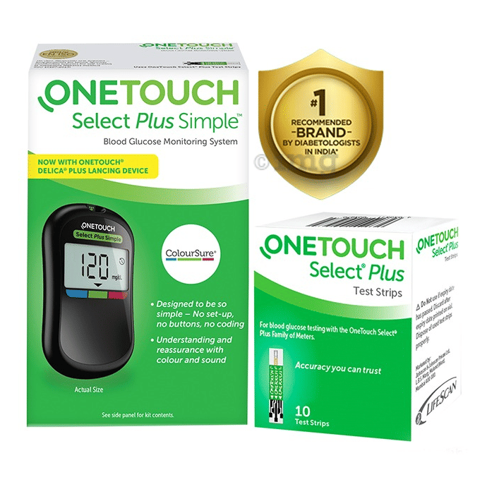 Select Plus Simple with 10 Free Strips Black Buy