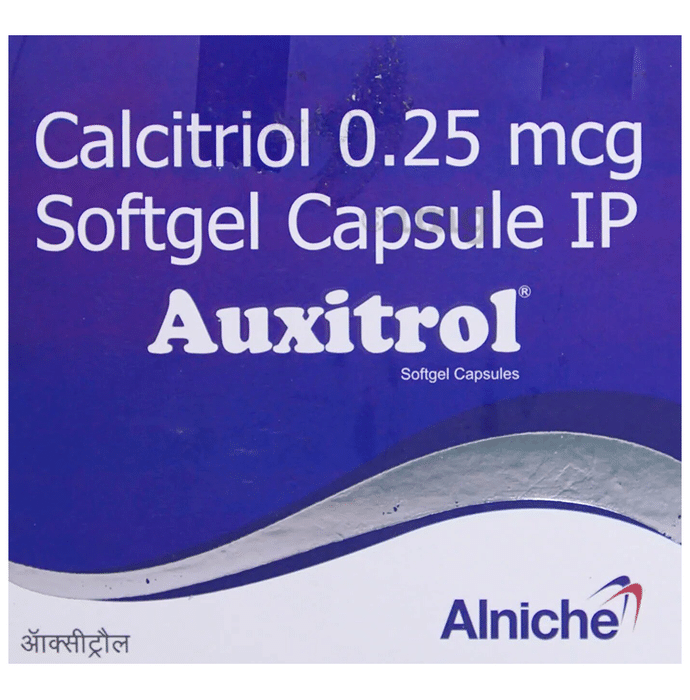 Auxitrol Softgel Capsule: Buy strip of 10 soft gelatin capsules at best