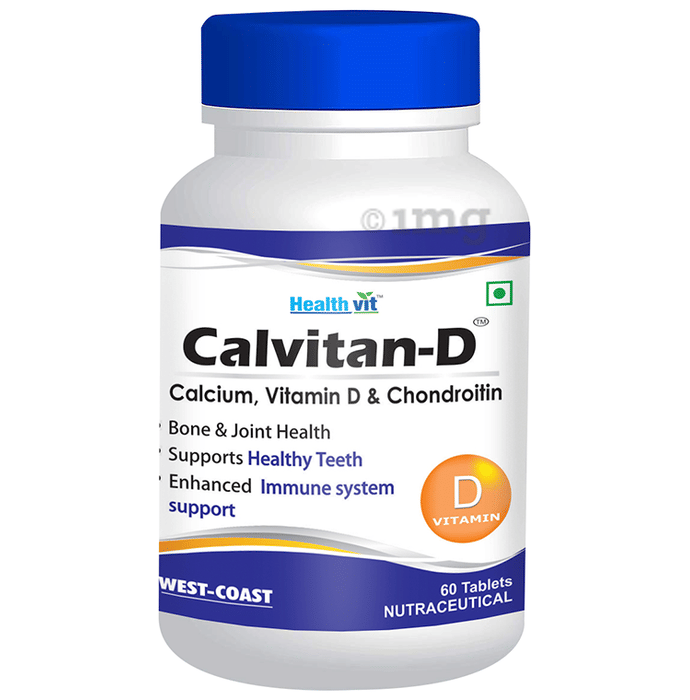 HealthVit CalvitanD Calcium, Vitamin D & Chondroitin Tablet Buy