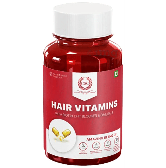 CSC Hair Vitamins Vegetarian Capsule