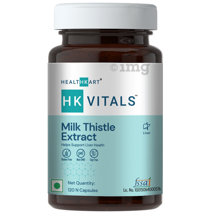 HealthKart HK Vitals Milk Thistle Extract Capsule