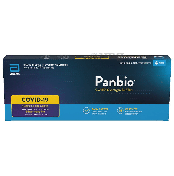 Abbott Panbio Covid 19 Antigen Self Test Kit