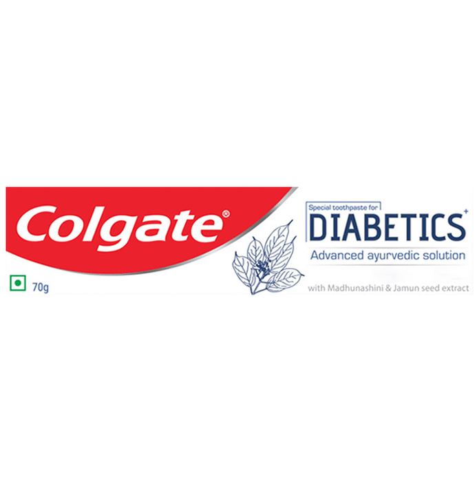Colgate Special Toothpaste for Diabetics with Madhunashini and Jamun Seed Extracts