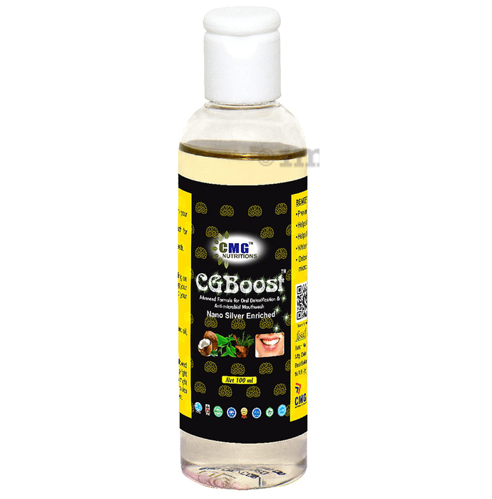 CMG Nutritions CgBoost Oil Advance Formula for Oral Detoxification