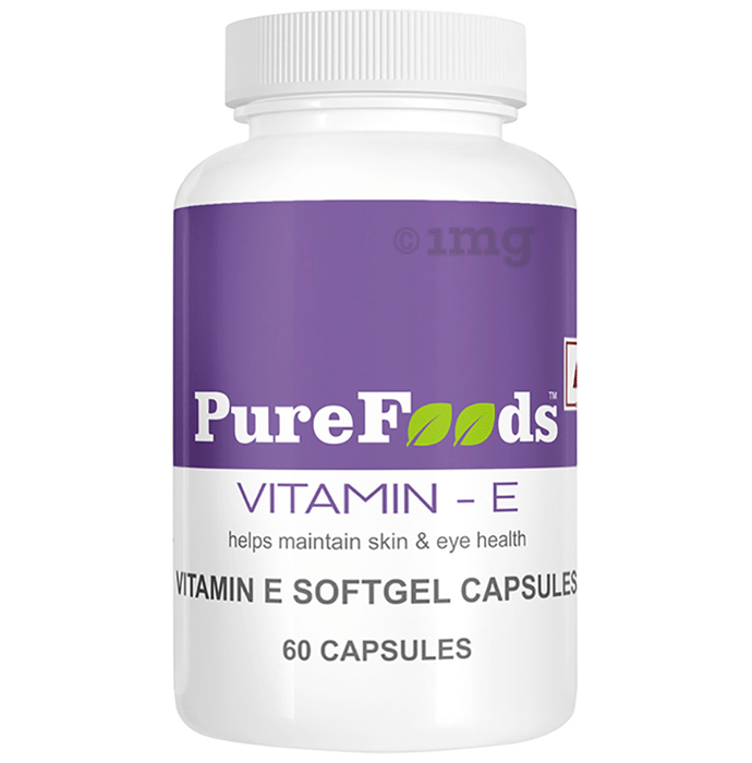 Purefoods Vitamin E Softgel Capsule Gluten Free Buy Bottle Of 60 Soft Gelatin Capsules At Best Price In India 1mg Purefoods Vitamin E Softgel Capsule Gluten Free Buy Bottle Of 60 Soft Gelatin Capsules At Best Price In India 1mg