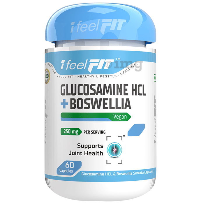 iFeelFIT Glucosamine HCL + Boswellia Capsule Buy bottle of 60 capsules