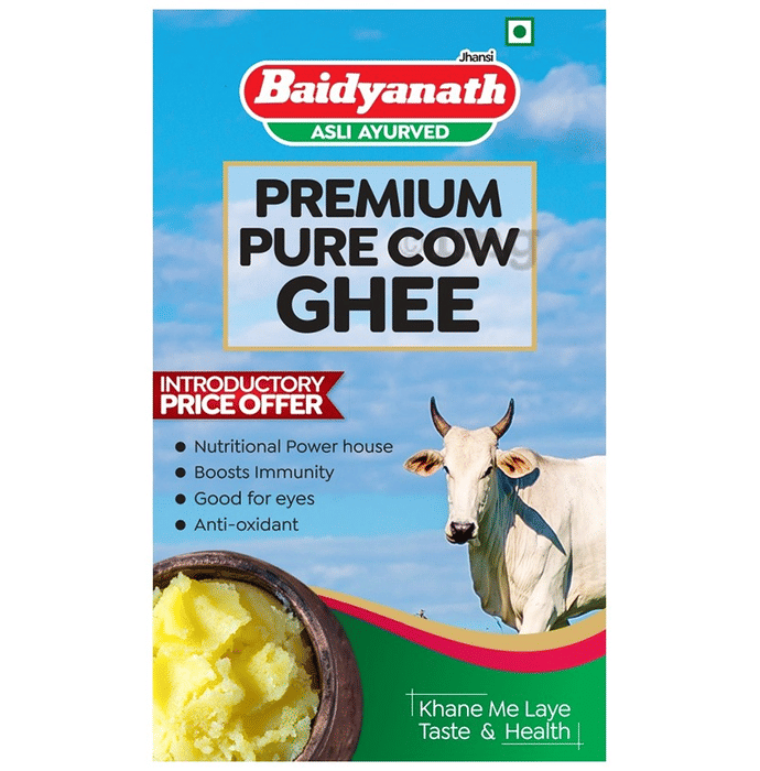 Baidyanath (Jhansi) Premium Pure Cow Ghee Buy box of 1 Ltr Pack at