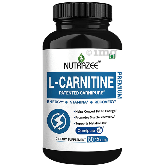 Nutrazee Premium L-Carnitine Veg Capsule