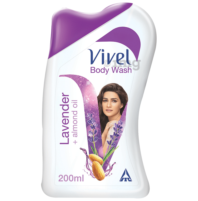 Vivel Lavender + Almond Oil Body Wash Buy bottle of 200 ml Body Wash