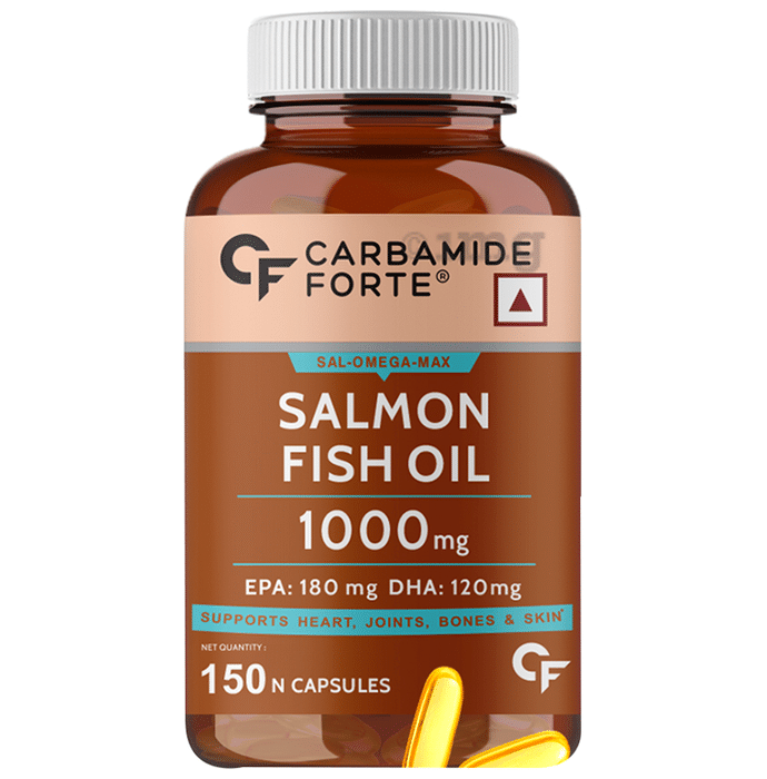 Carbamide Forte Salmon Fish Oil 1000mg Softgel Capsule