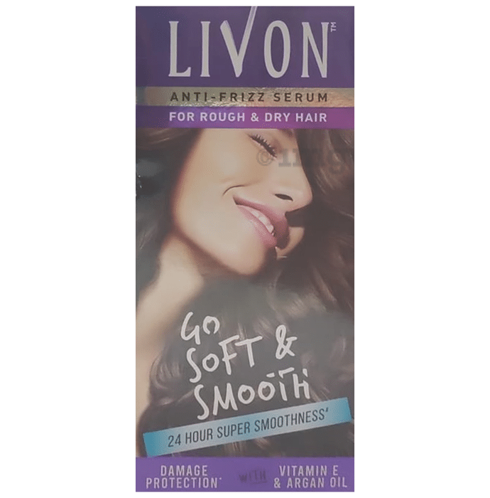 Livon Anti-Frizz Serum for Rough & Dry Hair