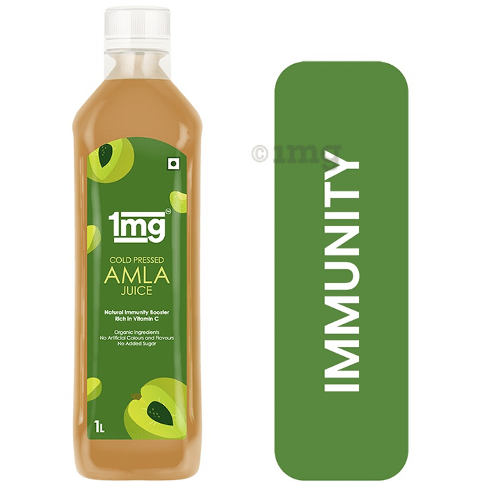 1mg Cold Pressed Amla Juice Natural Immunity Booster Rich in Vitamin C